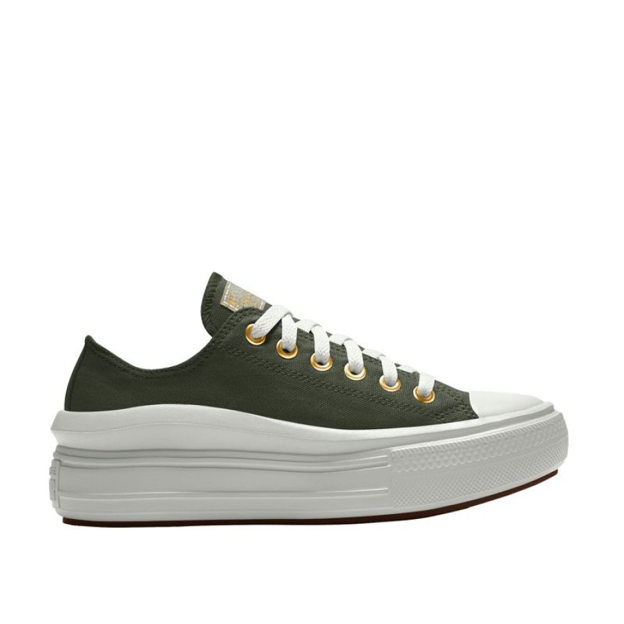 Hombre Converse Plataformas | Custom Chuck Taylor All Star Move Platform By You