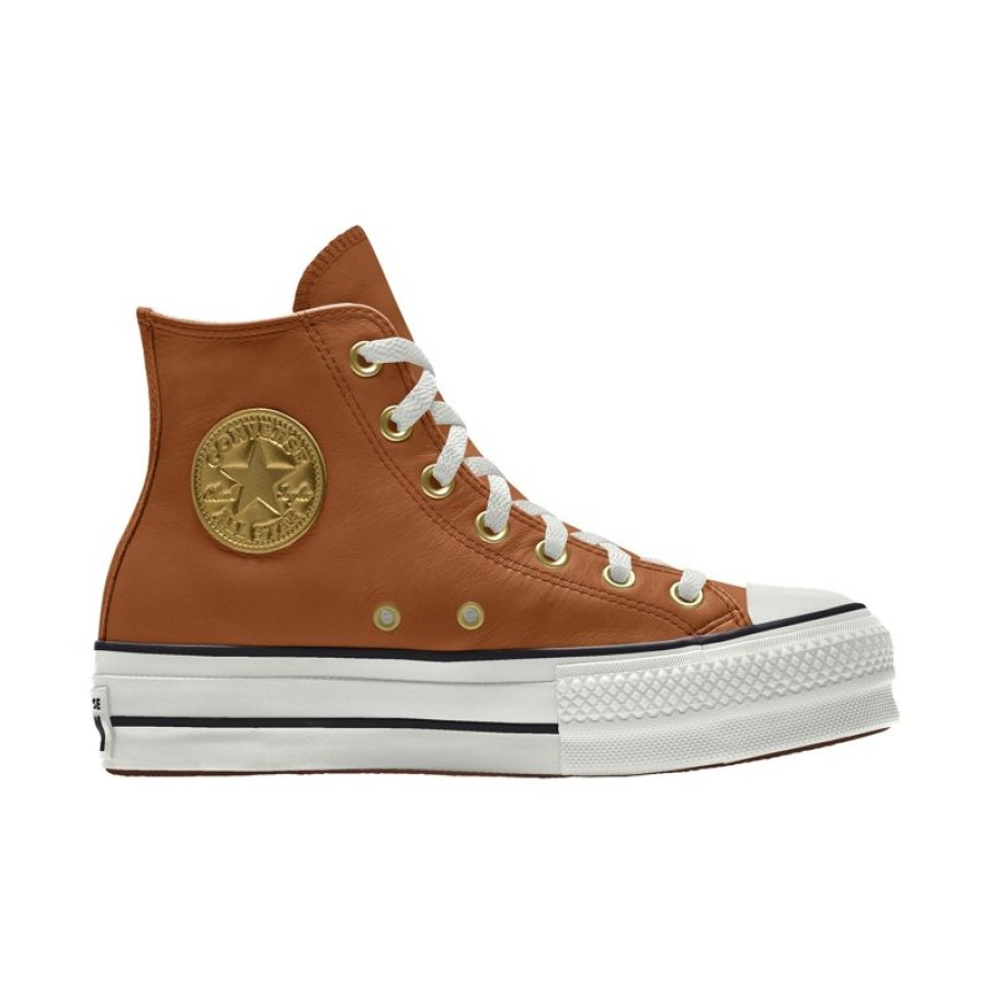 Hombre Converse Plataformas | Custom Chuck Taylor All Star Lift Platform Leather By You