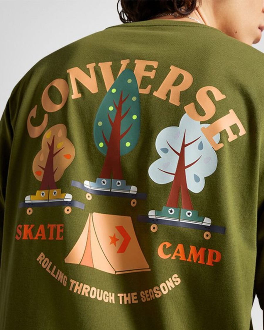 Mujer Converse Winter Shop | All Star Tree T-Shirt