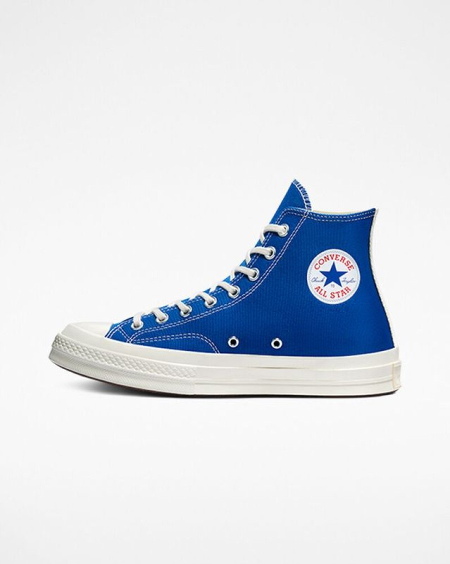 Hombre Converse Corte Alto | Converse X Comme Des Garcons Play Chuck 70