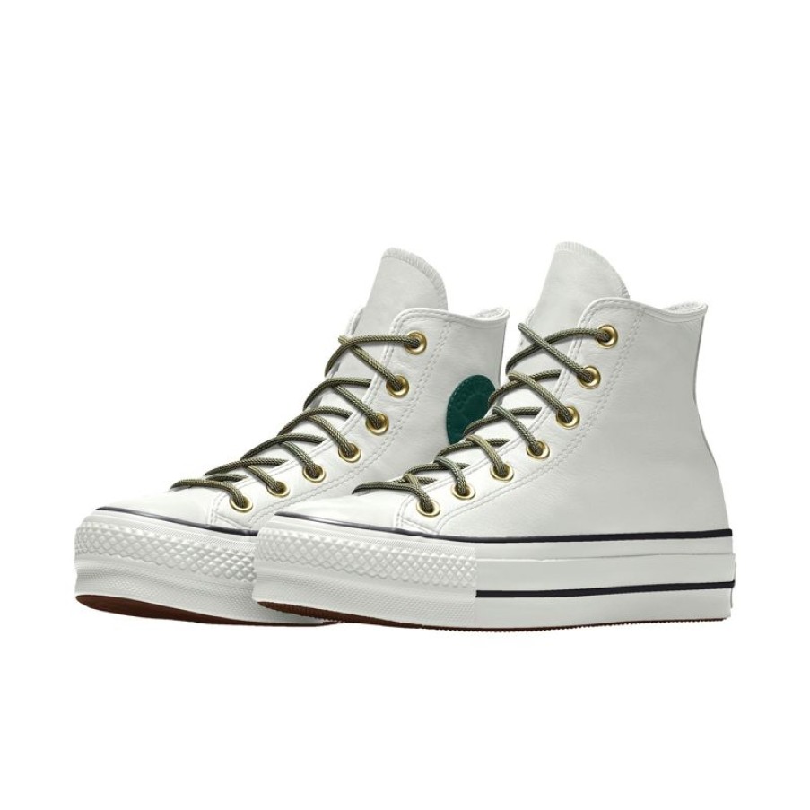 Hombre Converse Chuck Clasicas | Custom Chuck Taylor All Star Lift Platform Leather By You