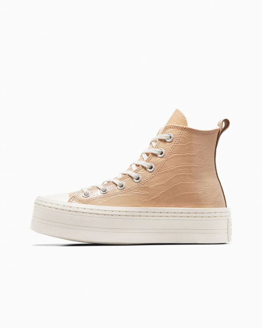 Mujer Converse Corte Alto | Chuck Taylor All Star Modern Lift Platform Embossed