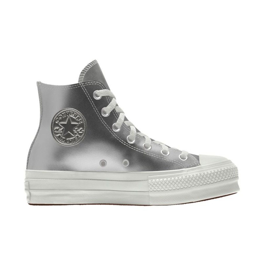 Mujer Converse Corte Alto | Custom Chuck Taylor All Star Lift Platform Leather By You