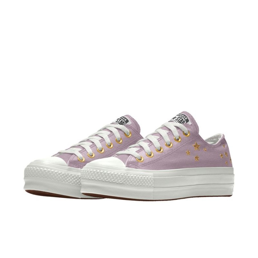 Mujer Converse Chuck Cl Sicas | Custom Chuck Taylor All Star Lift Platform Embroidery By You