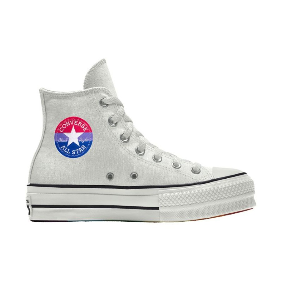 Mujer Converse Corte Alto | Custom Chuck Taylor All Star Lift Platform Pride By You