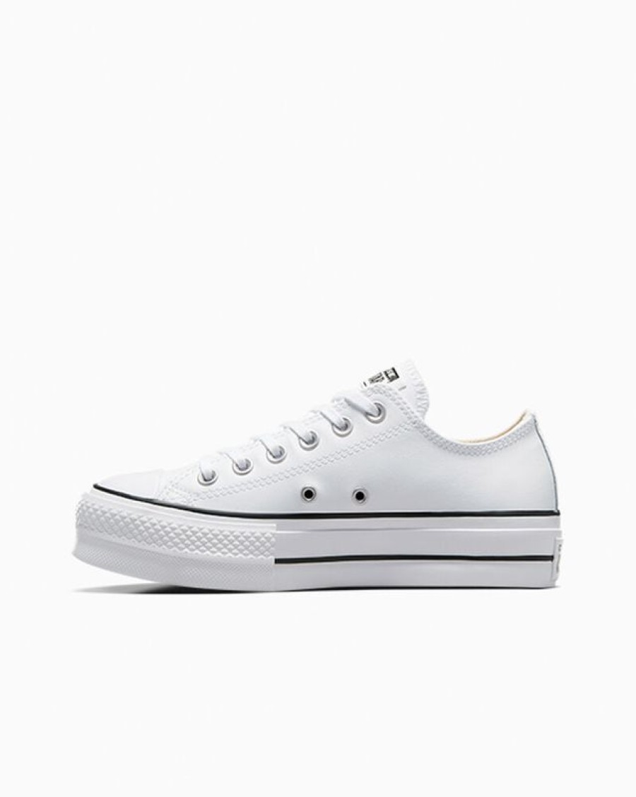 Mujer Converse Corte Bajo | Chuck Taylor All Star Platform Clean Leather