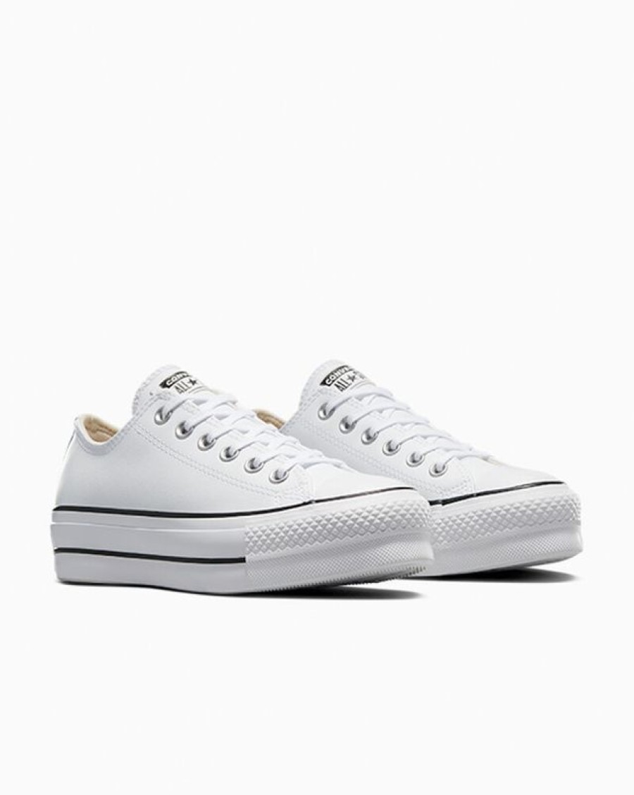 Mujer Converse Corte Bajo | Chuck Taylor All Star Platform Clean Leather