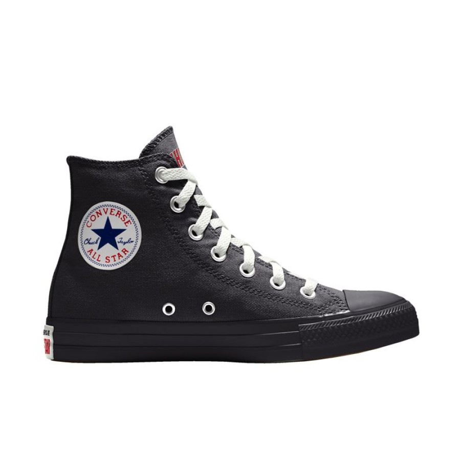 Mujer Converse Corte Alto | Custom Chuck Taylor All Star NBA By You - Chicago Bulls