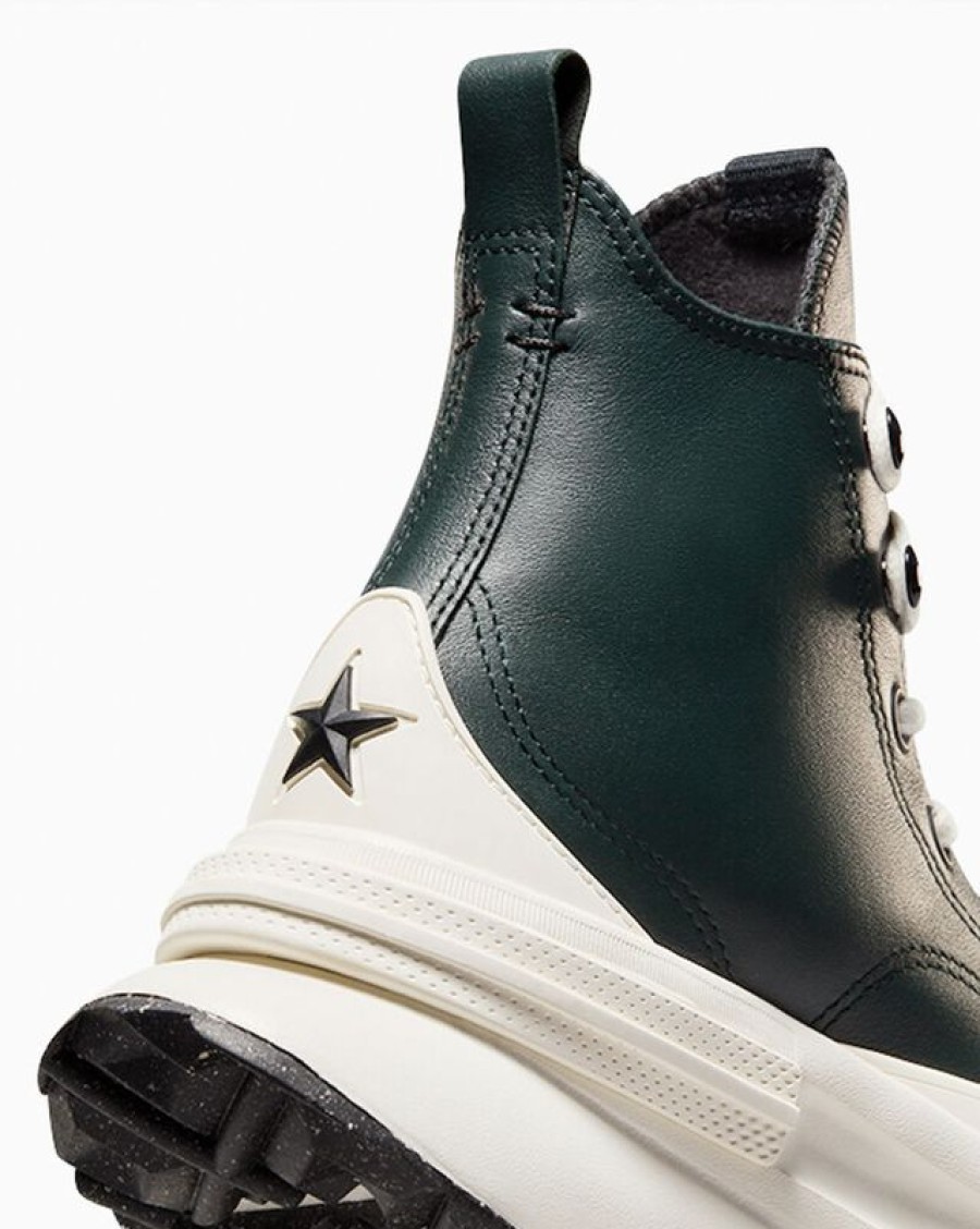 Mujer Converse Corte Alto | Run Star Legacy CX Platform Fleece-Lined Leather