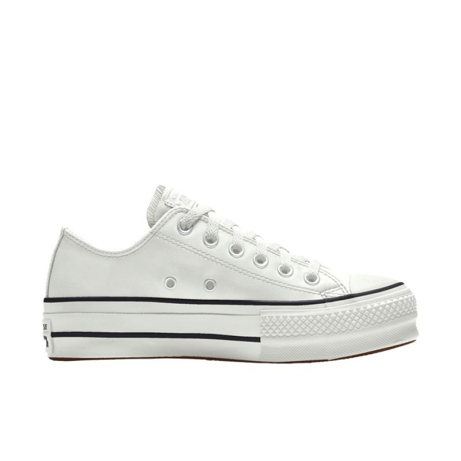 Mujer Converse Corte Bajo | Custom Chuck Taylor All Star Lift Platform Leather By You