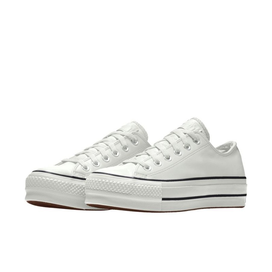 Mujer Converse Corte Bajo | Custom Chuck Taylor All Star Lift Platform Leather By You