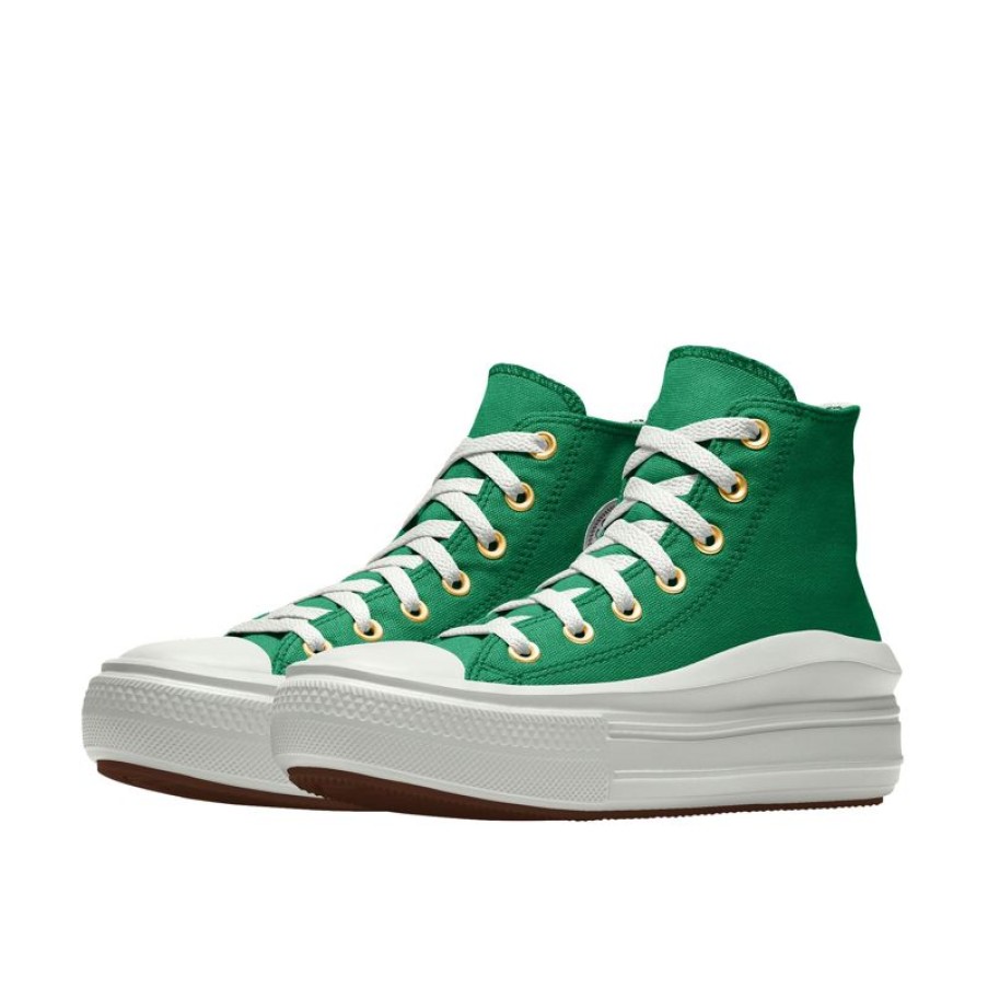 Hombre Converse Plataformas | Custom Chuck Taylor All Star Move Platform By You