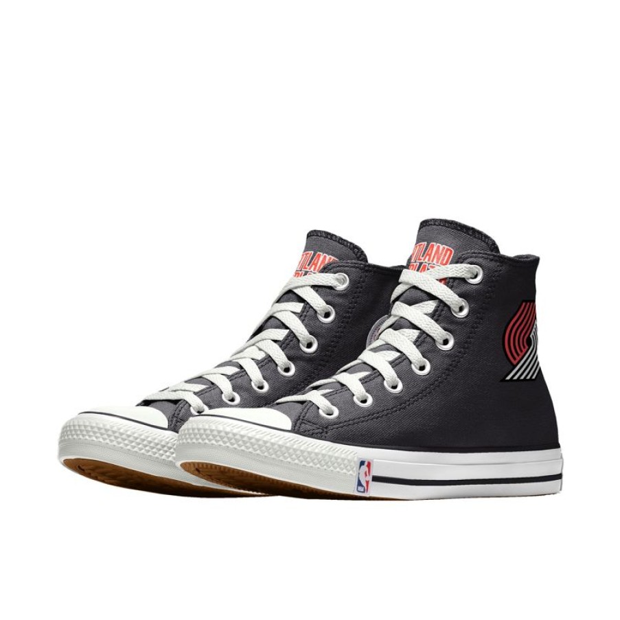 Hombre Converse Personalizar | Custom Chuck Taylor All Star Nba By You - Portland Trail Blazers