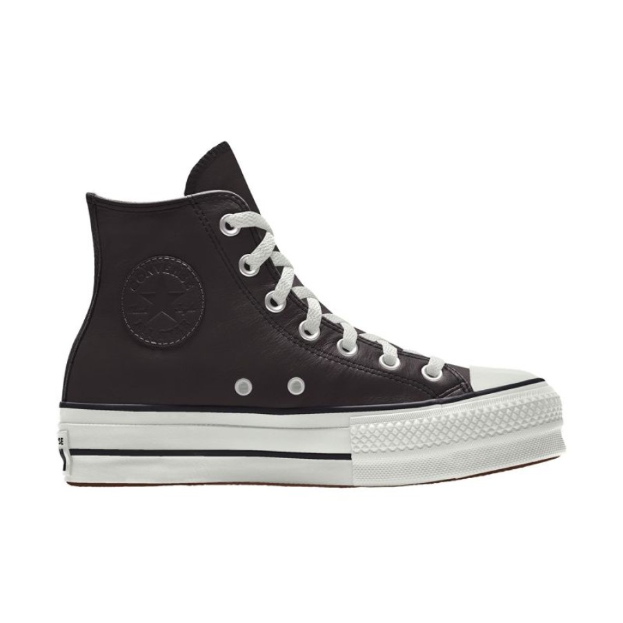 Hombre Converse Plataformas | Custom Chuck Taylor All Star Lift Platform Leather By You