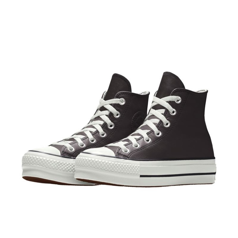 Hombre Converse Plataformas | Custom Chuck Taylor All Star Lift Platform Leather By You