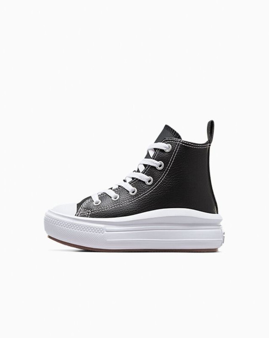 Ninos Converse Corte Alto | Chuck Taylor All Star Move Platform Leather