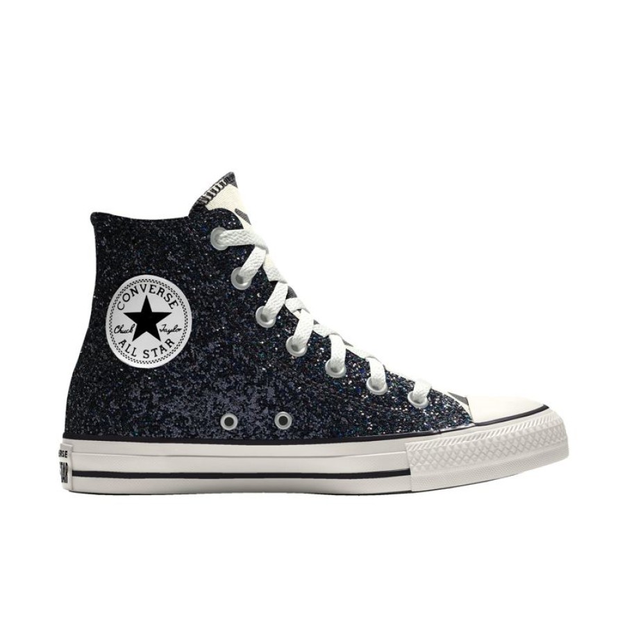 Hombre Converse Corte Alto | Custom Chuck Taylor All Star Glitter By You