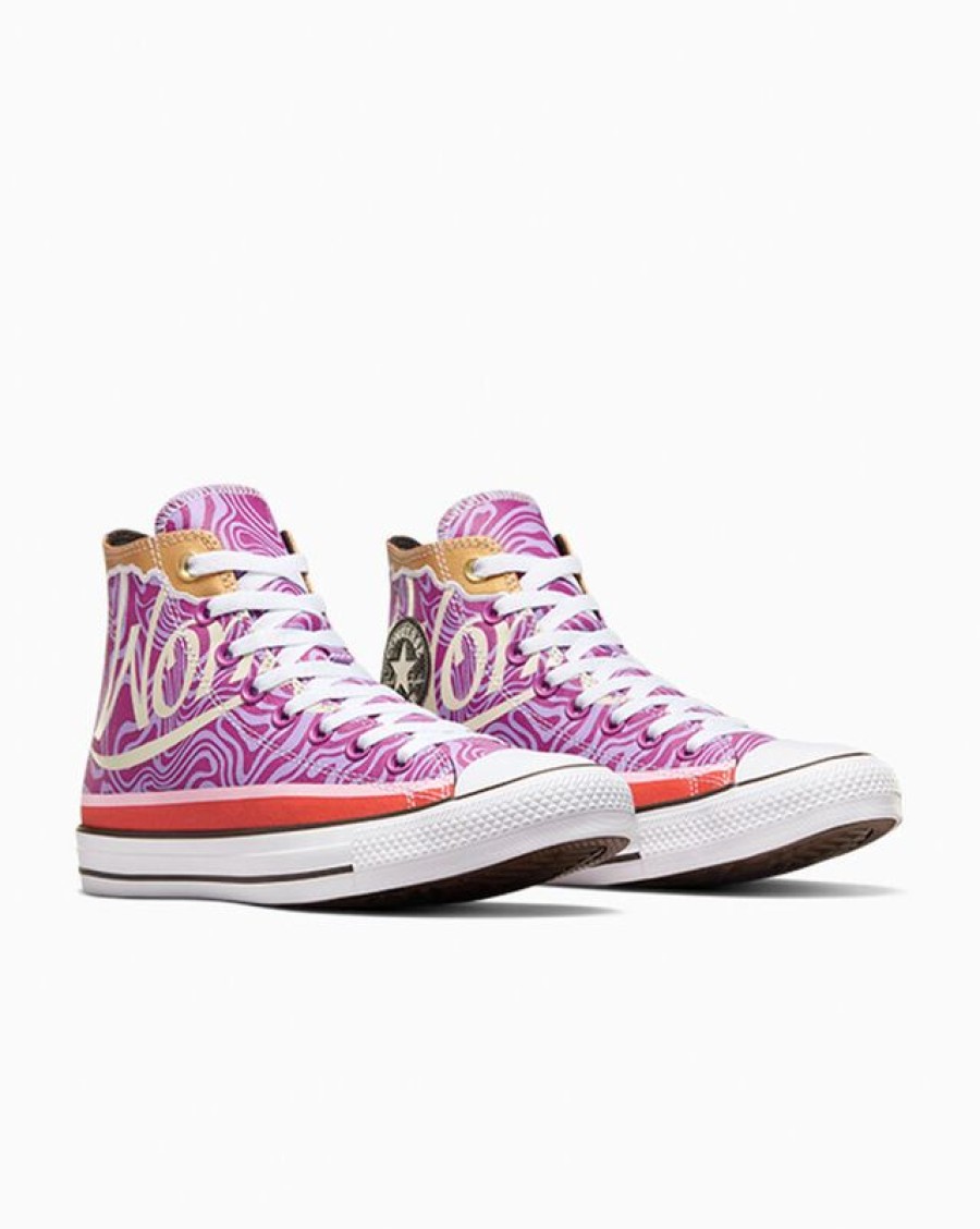 Hombre Converse Chuck Clasicas | Converse X Wonka Chuck Taylor All Star Swirl