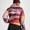 Mujer Converse Winter Shop | Counter Climate Polar Fleece Abstract Half-Zip Popover