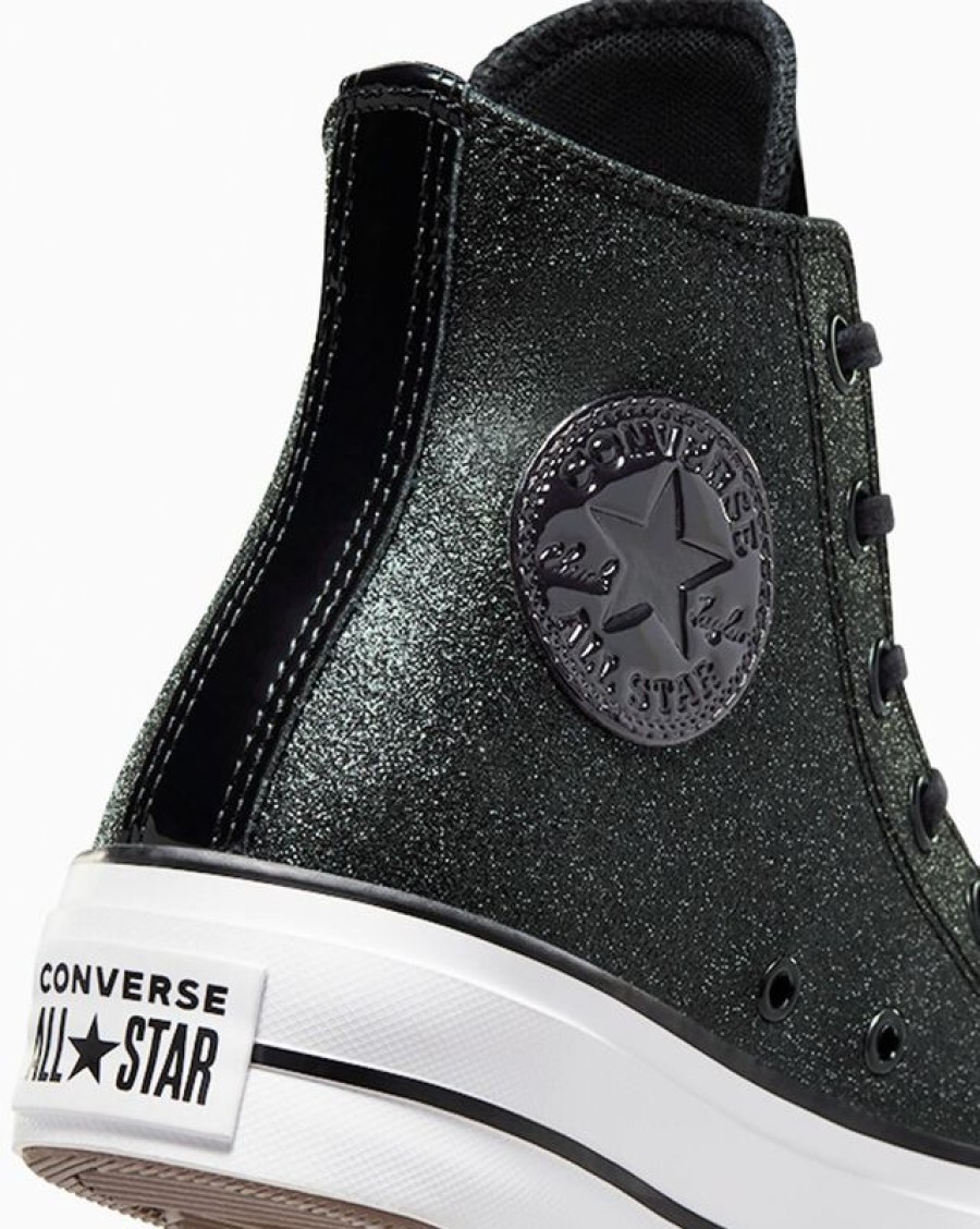 Mujer Converse Corte Alto | Chuck Taylor All Star Lift Platform Sparkle Party