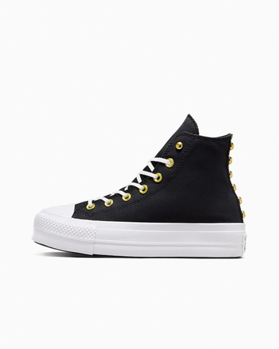 Mujer Converse Corte Alto | Chuck Taylor All Star Lift Platform Star Studded