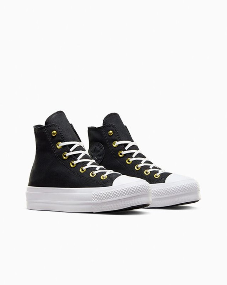 Mujer Converse Corte Alto | Chuck Taylor All Star Lift Platform Star Studded