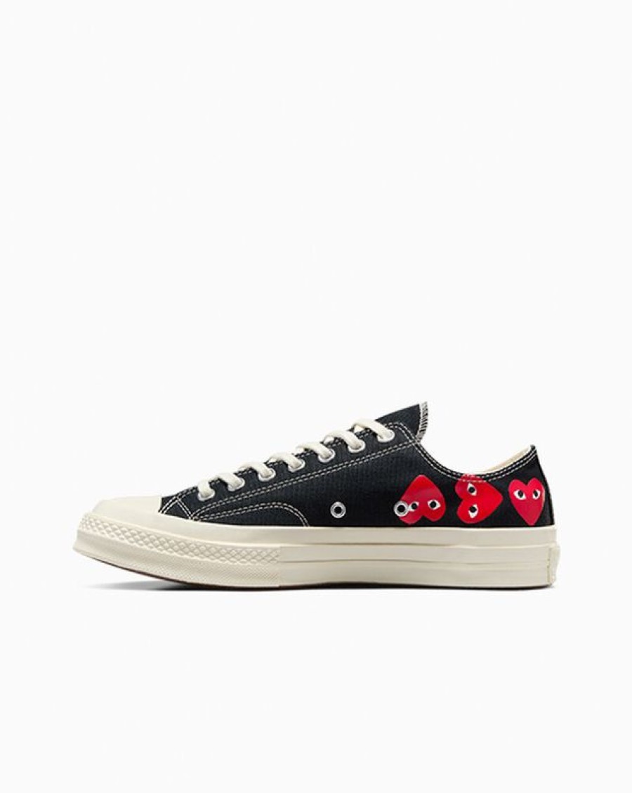 Hombre Converse Corte Bajo | Converse X Comme Des Garcons Play Chuck 70 Multi Heart