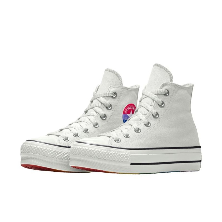 Hombre Converse Chuck Clasicas | Custom Chuck Taylor All Star Lift Platform Pride By You