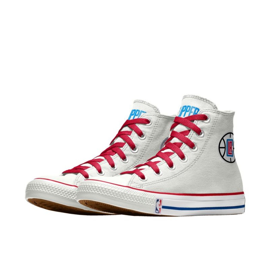 Mujer Converse Corte Bajo | Custom Chuck Taylor All Star NBA By You - Los Angeles Clippers