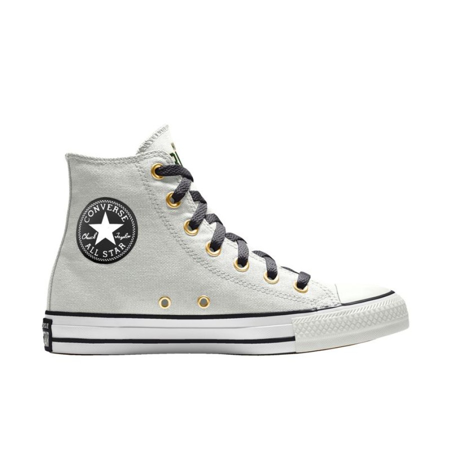 Hombre Converse Personalizar | Custom Chuck Taylor All Star Nba By You - Milwaukee Bucks