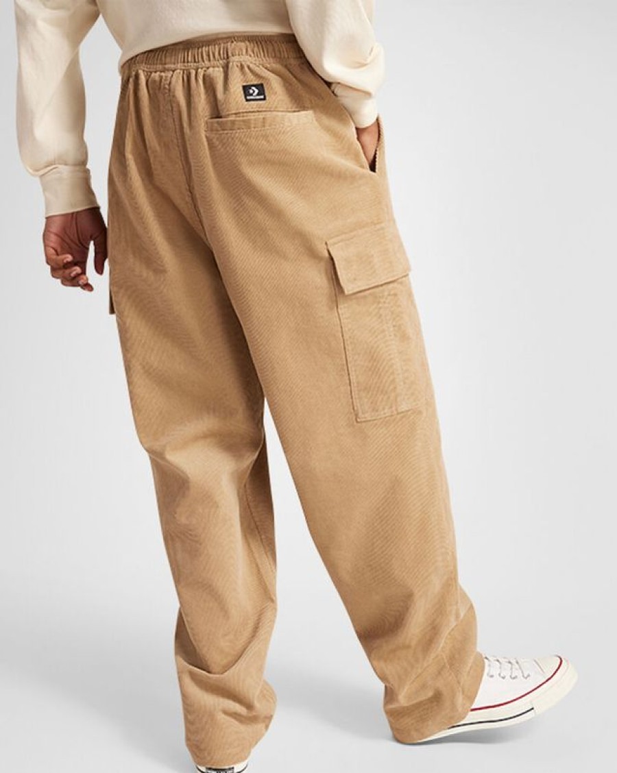 Hombre Converse Pantalones Largos Y Cortos | Pantalon Corduroy Cargo