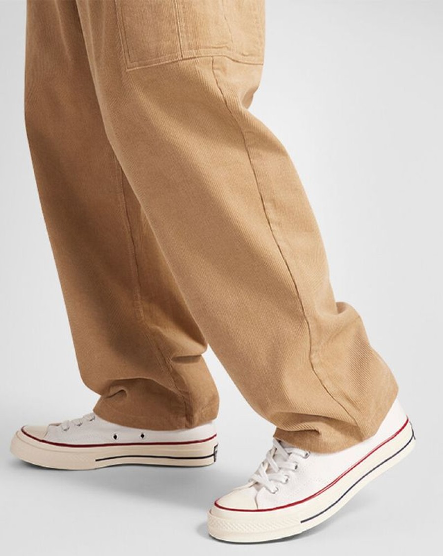 Hombre Converse Pantalones Largos Y Cortos | Pantalon Corduroy Cargo