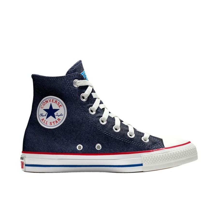 Mujer Converse Corte Bajo | Custom Chuck Taylor All Star NBA By You - Philadelphia 76ers