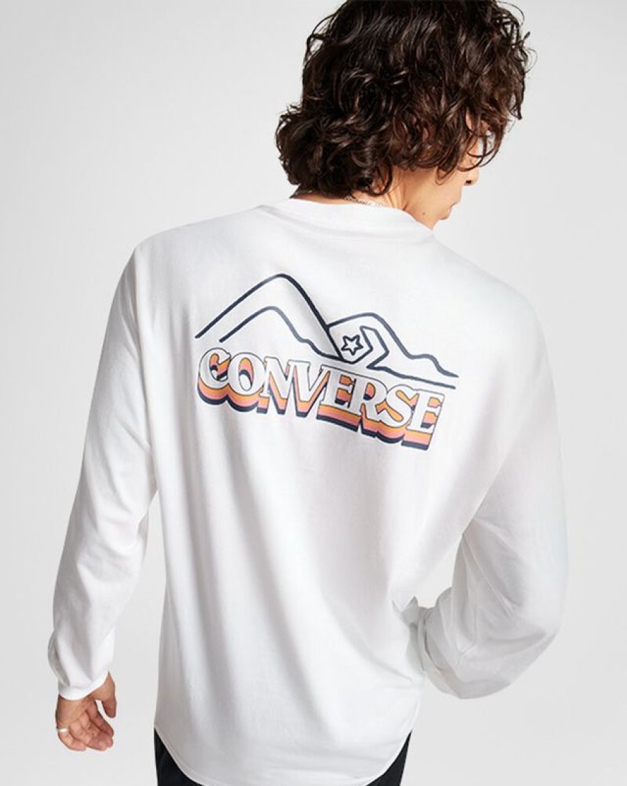 Hombre Converse Partes De Arriba Y Camisetas | All Star Winter Chill Long-Sleeve T-Shirt