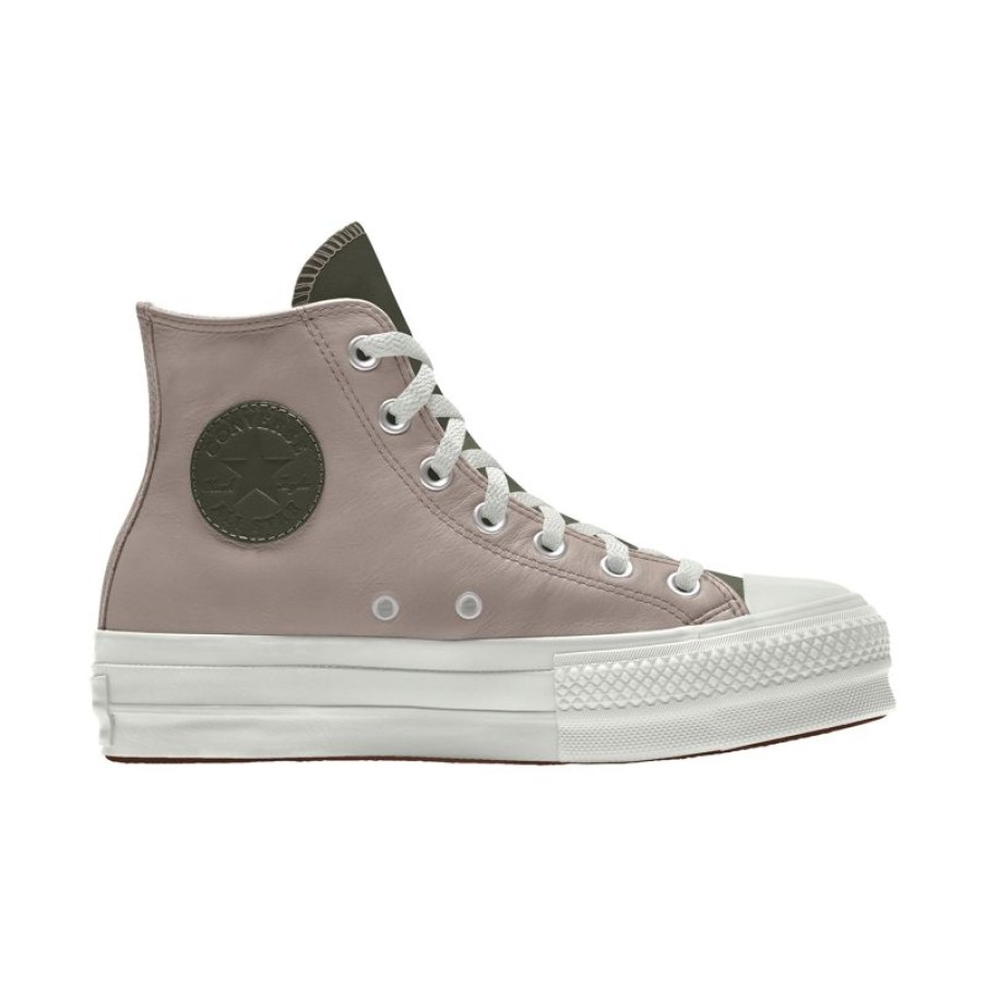 Mujer Converse Chuck Cl Sicas | Custom Chuck Taylor All Star Lift Platform Leather By You