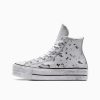 Mujer Converse Plataformas | Chuck Taylor All Star Lift Platform Laser Leather