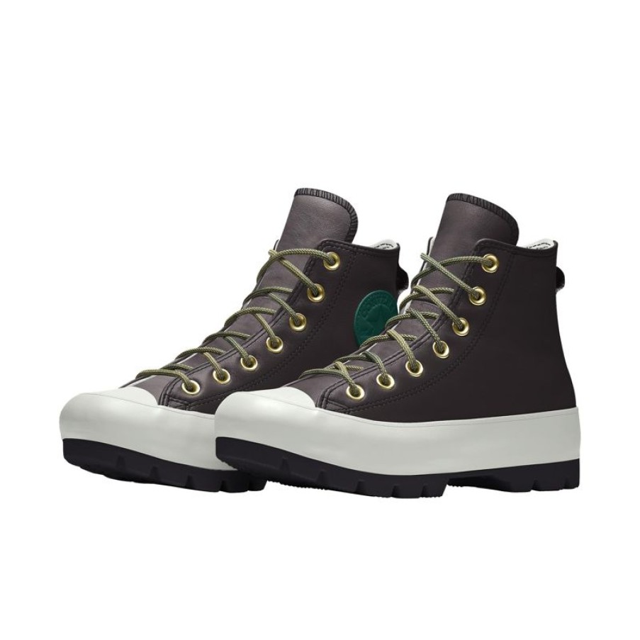 Hombre Converse Plataformas | Custom Chuck Taylor All Star Lugged Platform Leather By You