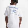 Hombre Converse Partes De Arriba Y Camisetas | Camiseta Converse Go-To Rec Club De Doble Cara