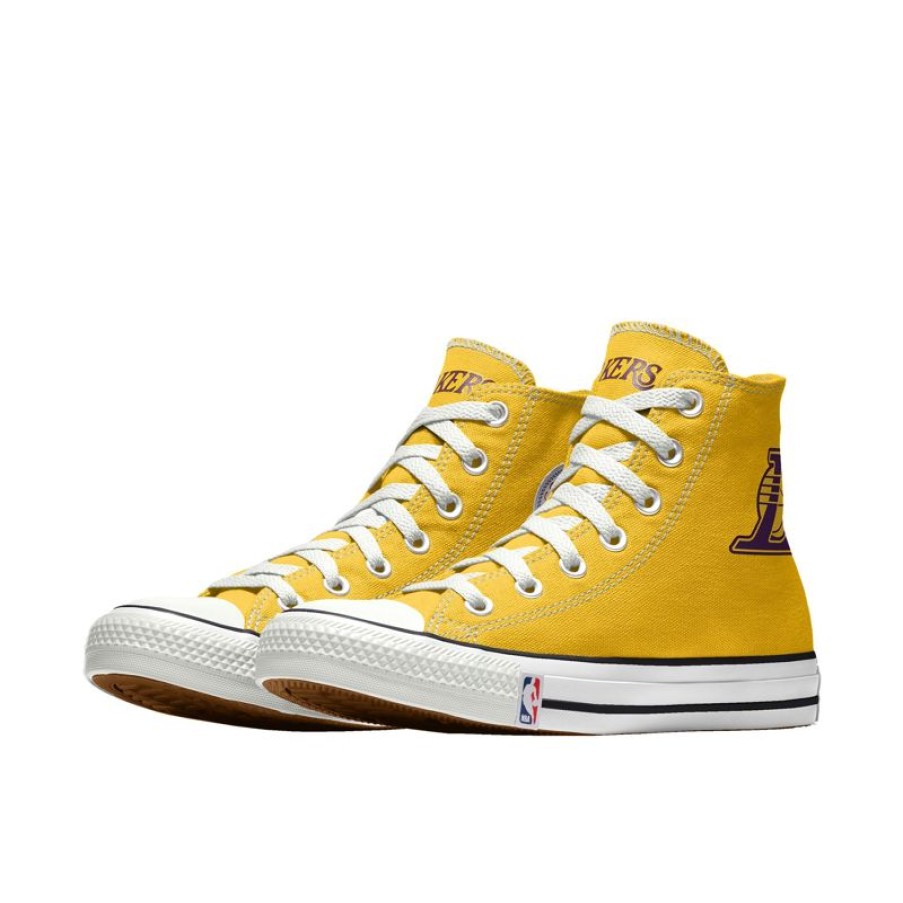 Hombre Converse Personalizar | Custom Chuck Taylor All Star Nba By You - Los Angeles Lakers