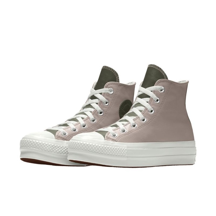 Mujer Converse Winter Shop | Custom Chuck Taylor All Star Lift Platform Leather By You