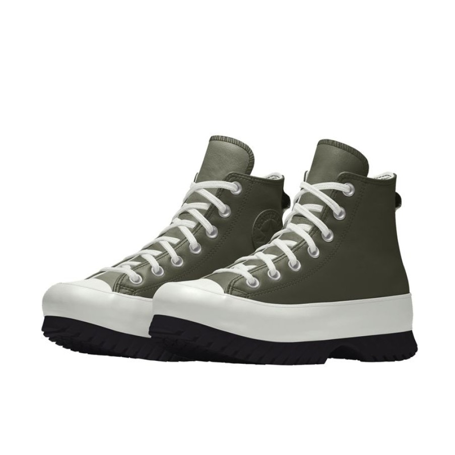 Hombre Converse Plataformas | Custom Chuck Taylor All Star Lugged Platform Leather By You