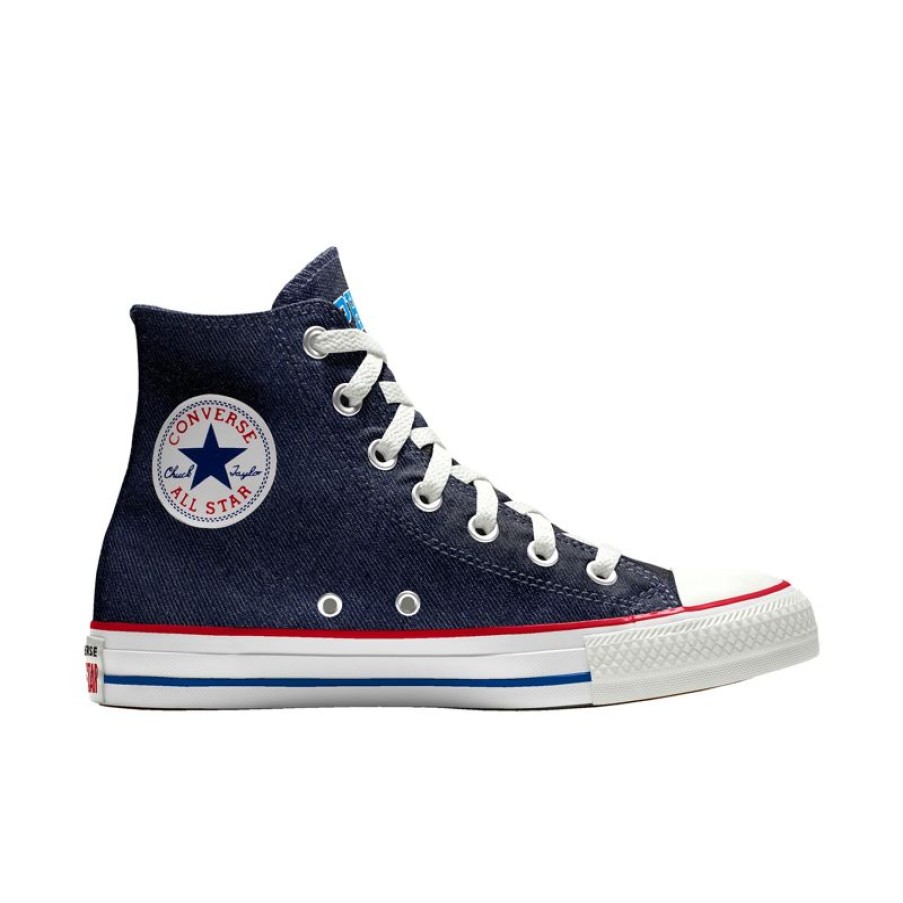 Hombre Converse Personalizar | Custom Chuck Taylor All Star Nba By You - Philadelphia 76Ers