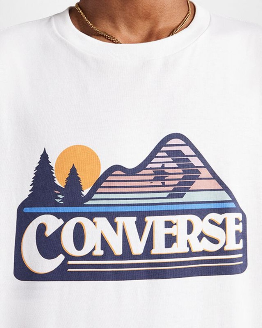 Hombre Converse Partes De Arriba Y Camisetas | All Star Mountain Graphic T-Shirt