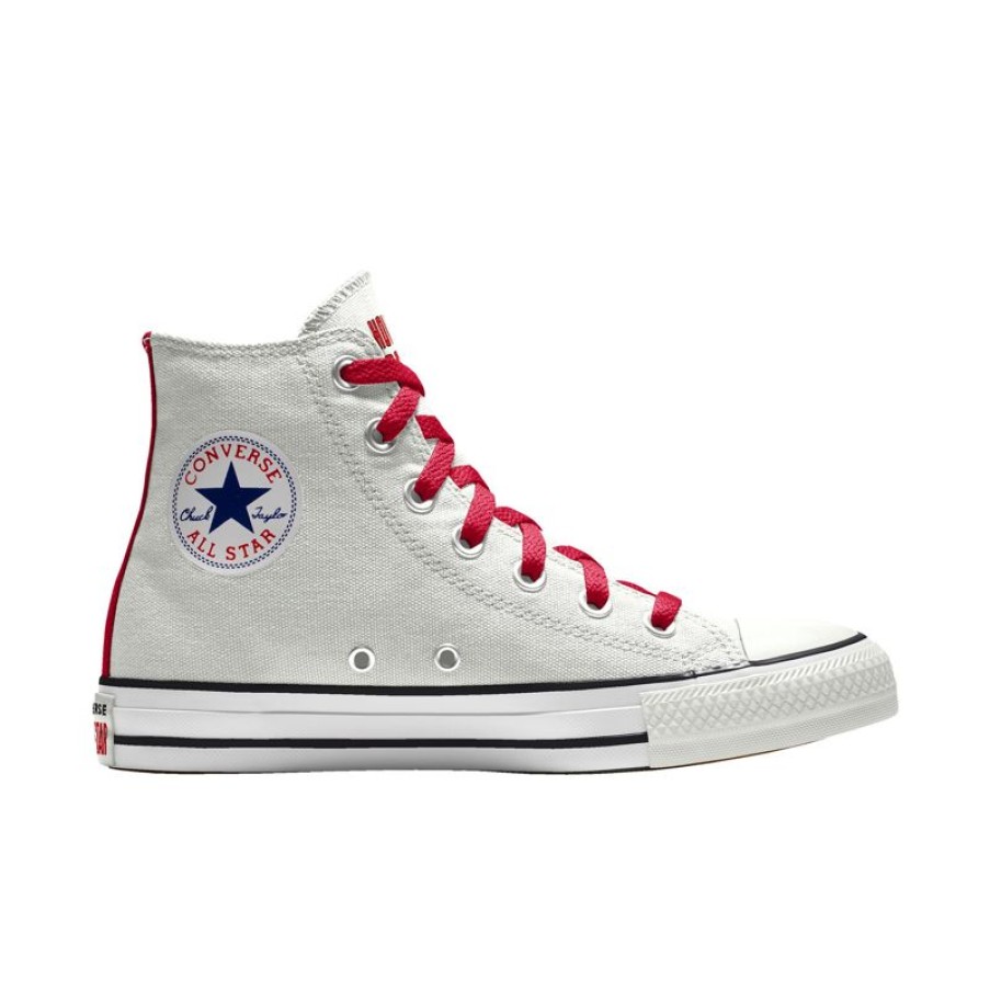 Mujer Converse Corte Alto | Custom Chuck Taylor All Star NBA By You - Houston Rockets