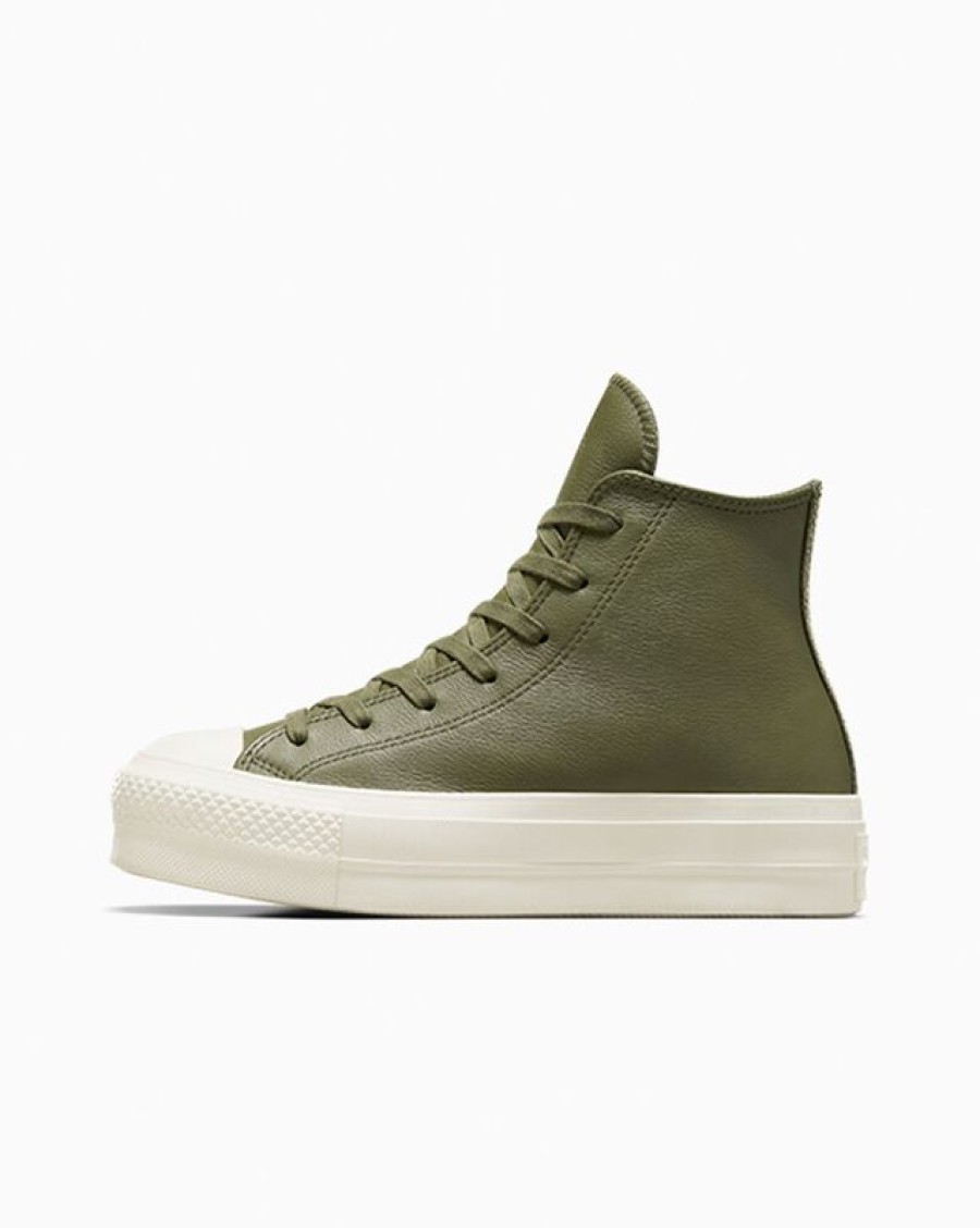 Mujer Converse Corte Alto | Chuck Taylor All Star Lift Platform Leather