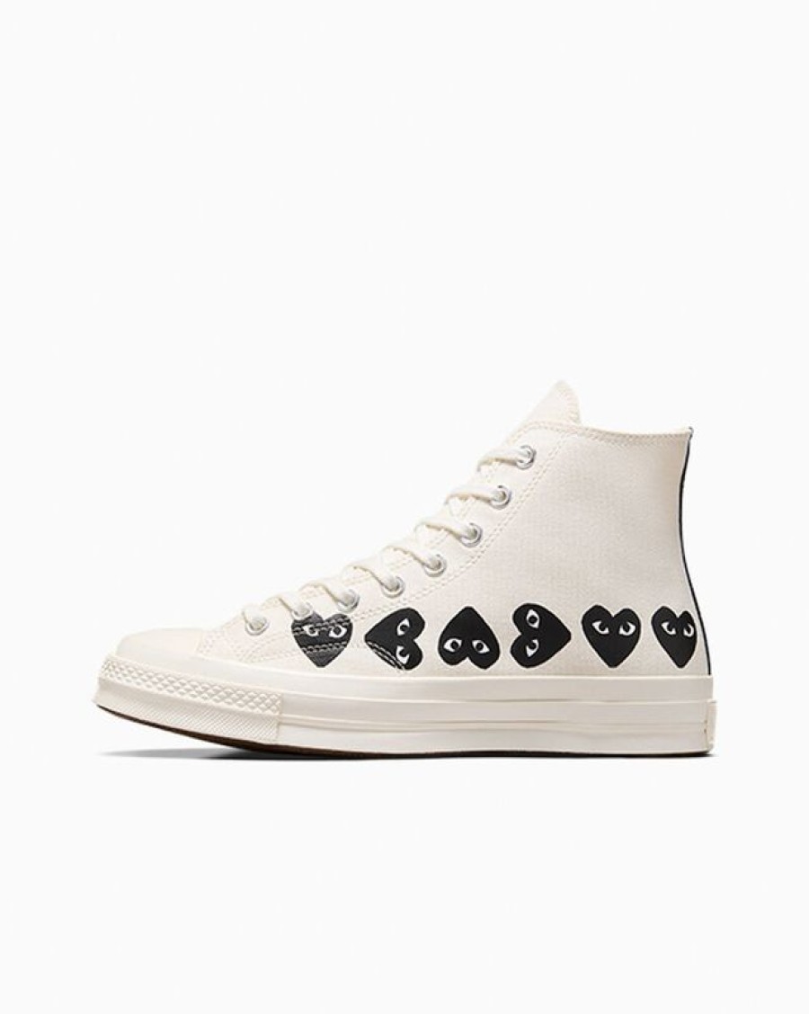 Hombre Converse Chuck 70 | Converse X Comme Des Garcons Play Chuck 70 Multi Heart