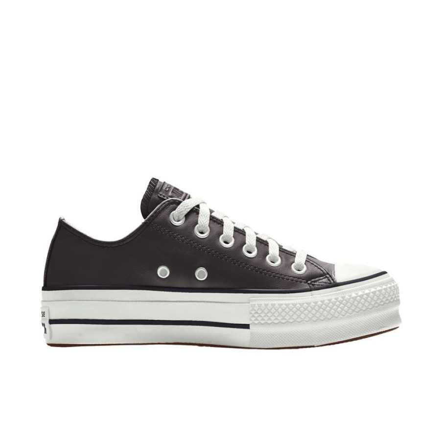 Mujer Converse Corte Bajo | Custom Chuck Taylor All Star Lift Platform Leather By You