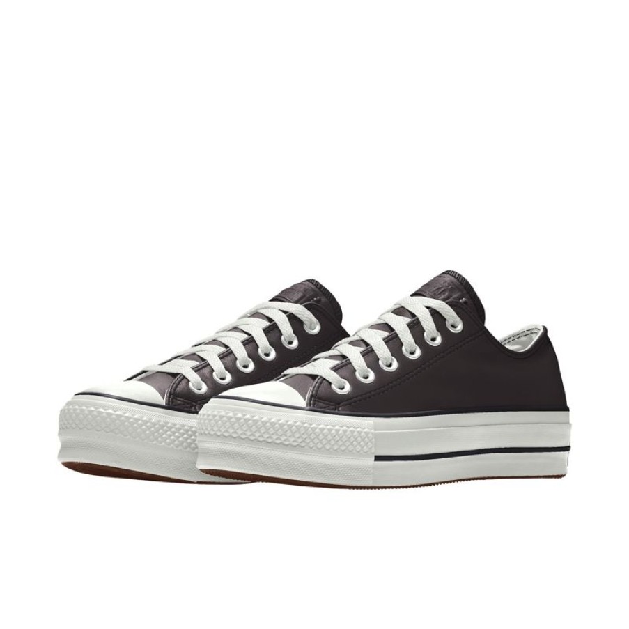 Mujer Converse Corte Bajo | Custom Chuck Taylor All Star Lift Platform Leather By You