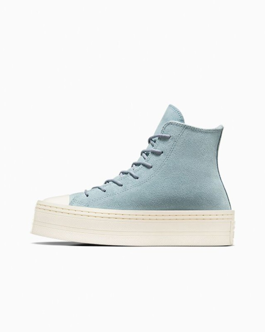 Mujer Converse Winter Shop | Chuck Taylor All Star Modern Lift Platform Suede