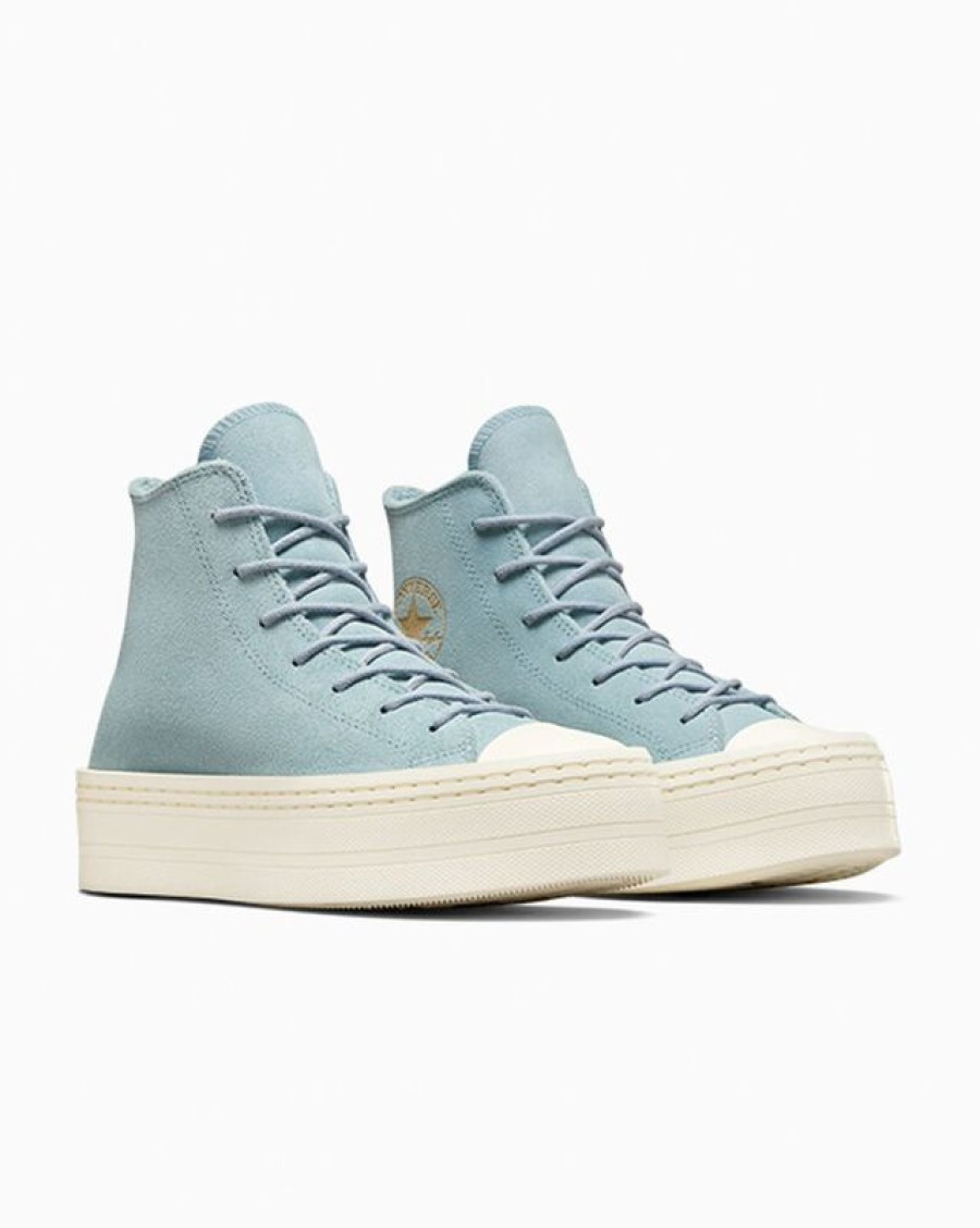 Mujer Converse Winter Shop | Chuck Taylor All Star Modern Lift Platform Suede